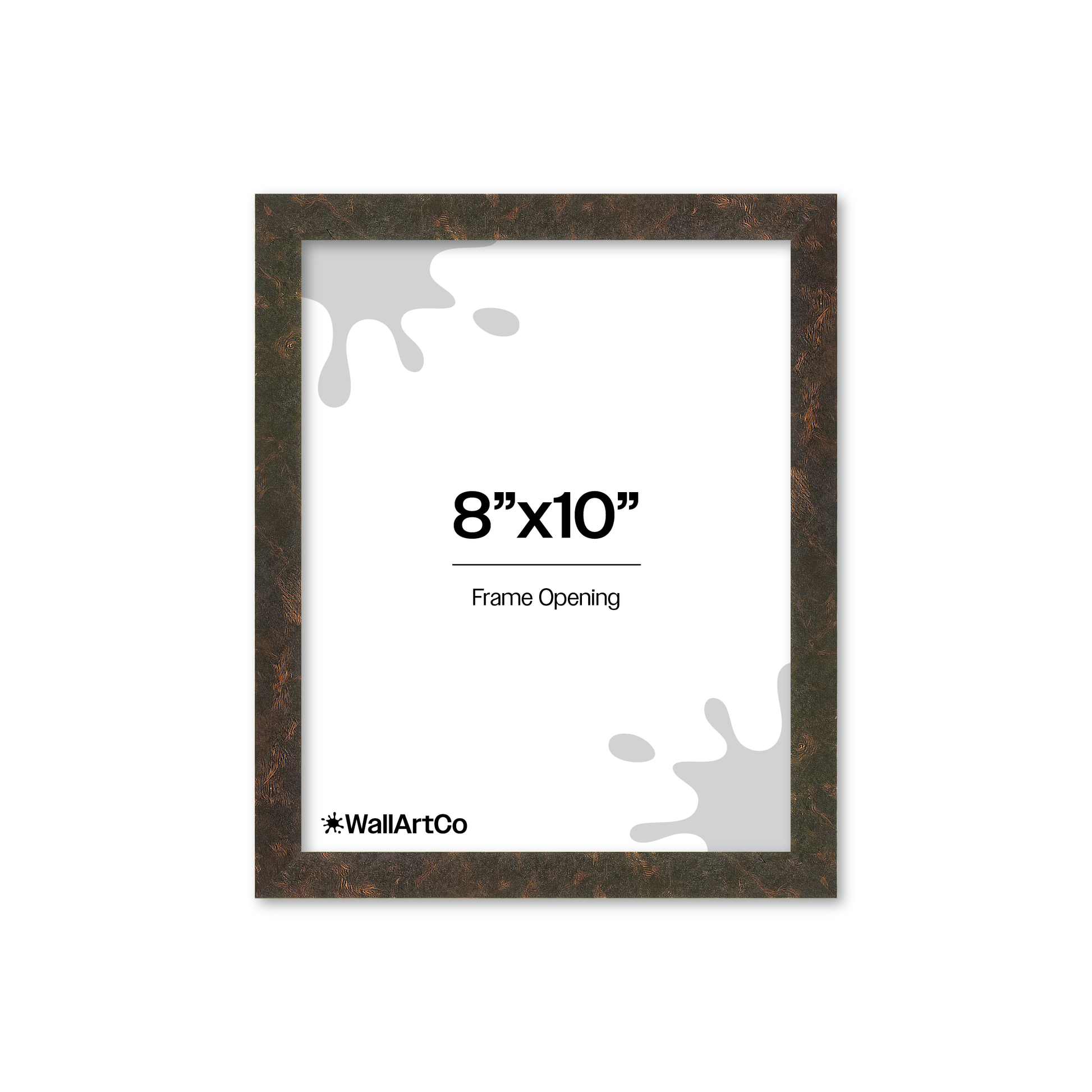 Front of picture frame