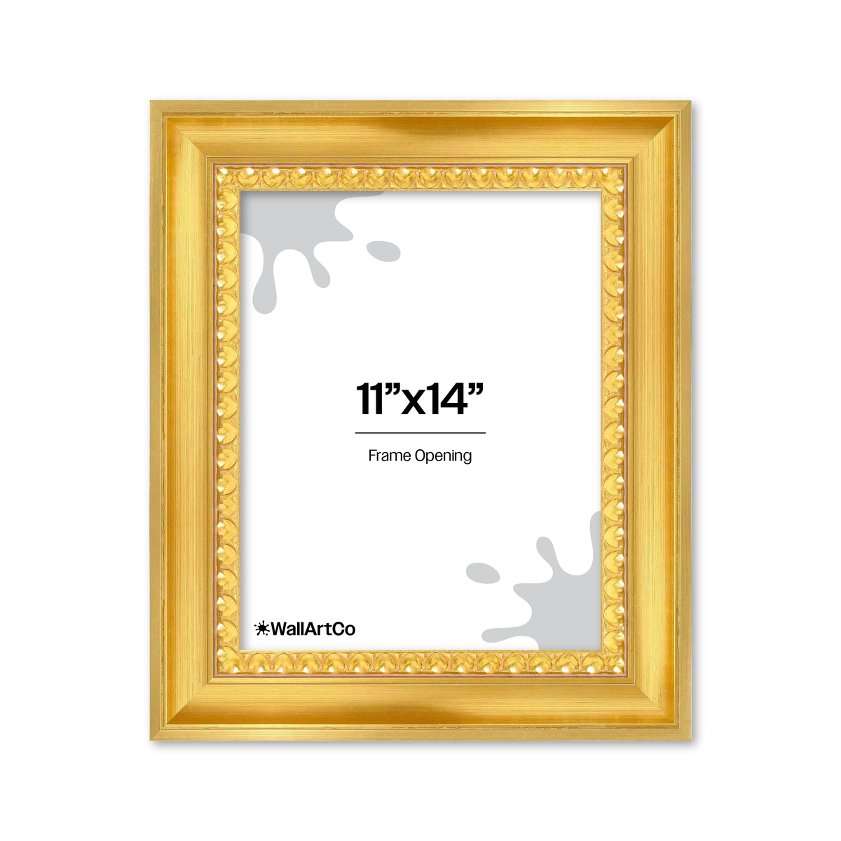 The Spotlight Stealer Gold Picture Frame