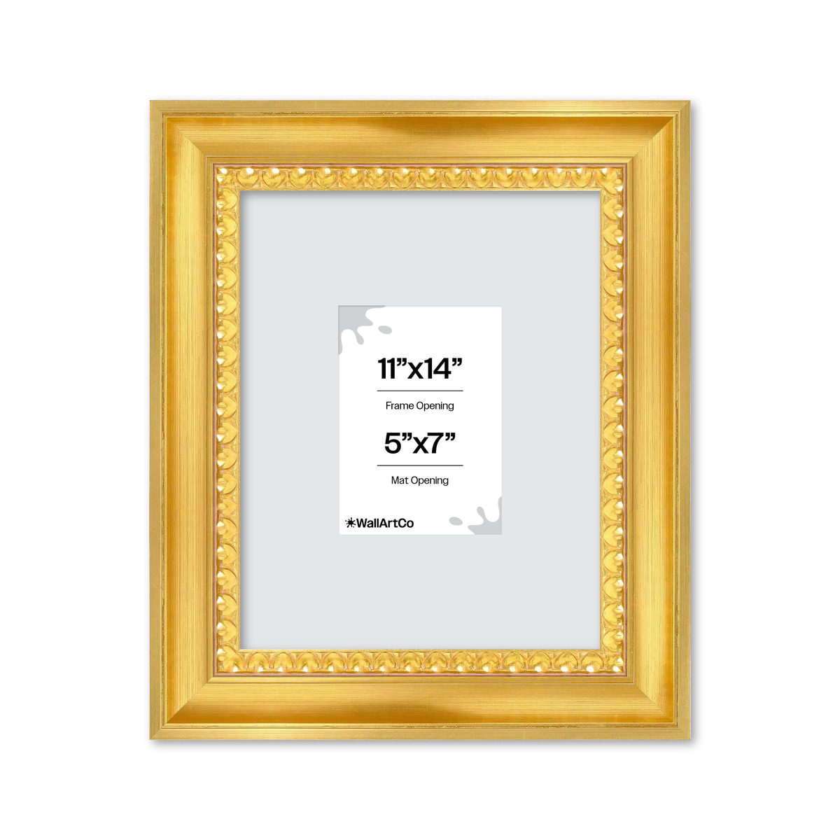 The Spotlight Stealer Gold Picture Frame