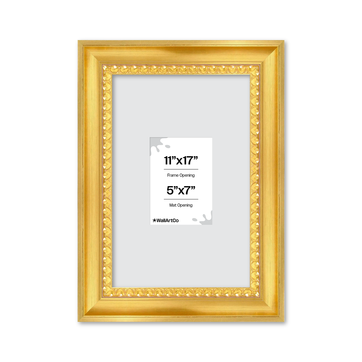 The Spotlight Stealer Gold Picture Frame
