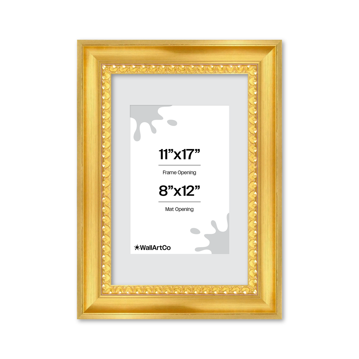 The Spotlight Stealer Gold Picture Frame