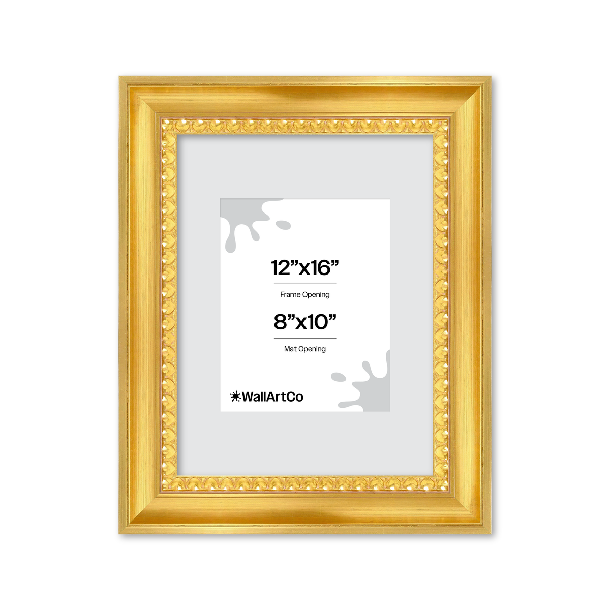 The Spotlight Stealer Gold Picture Frame
