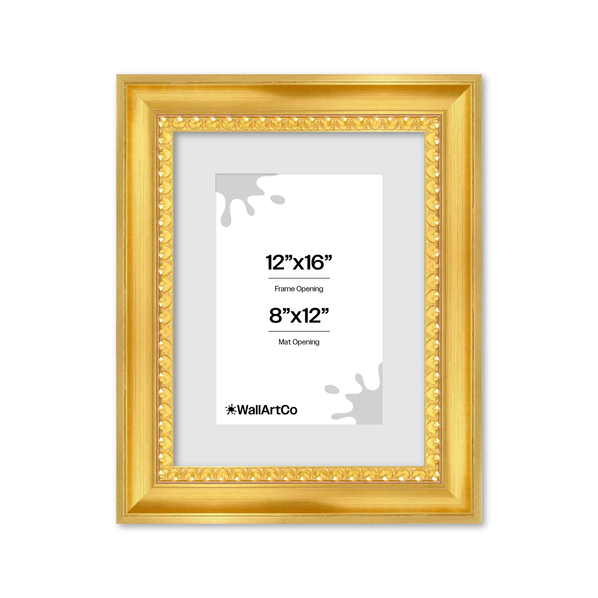 The Spotlight Stealer Gold Picture Frame