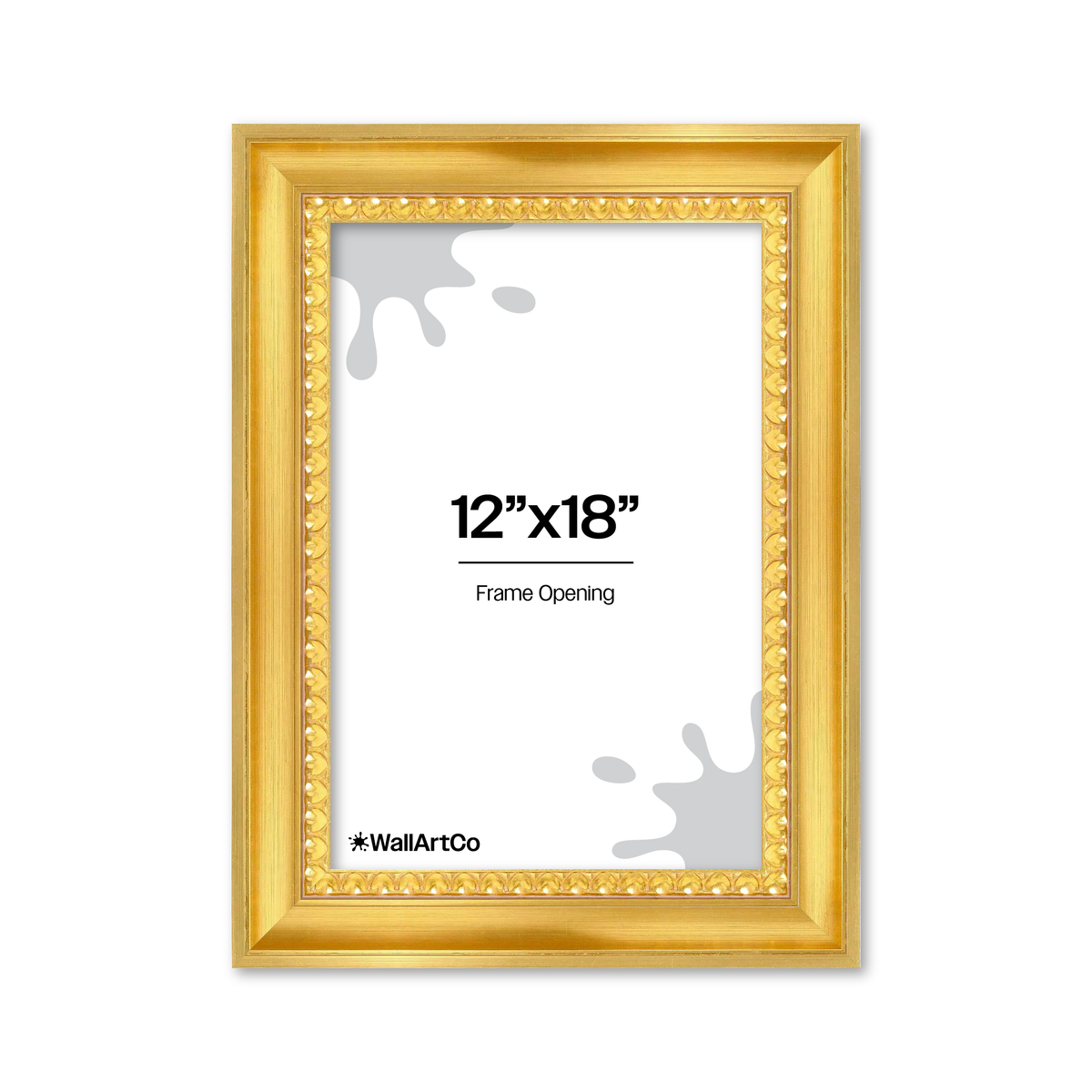 The Spotlight Stealer Gold Picture Frame