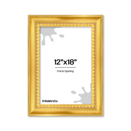 The Spotlight Stealer Gold Picture Frame