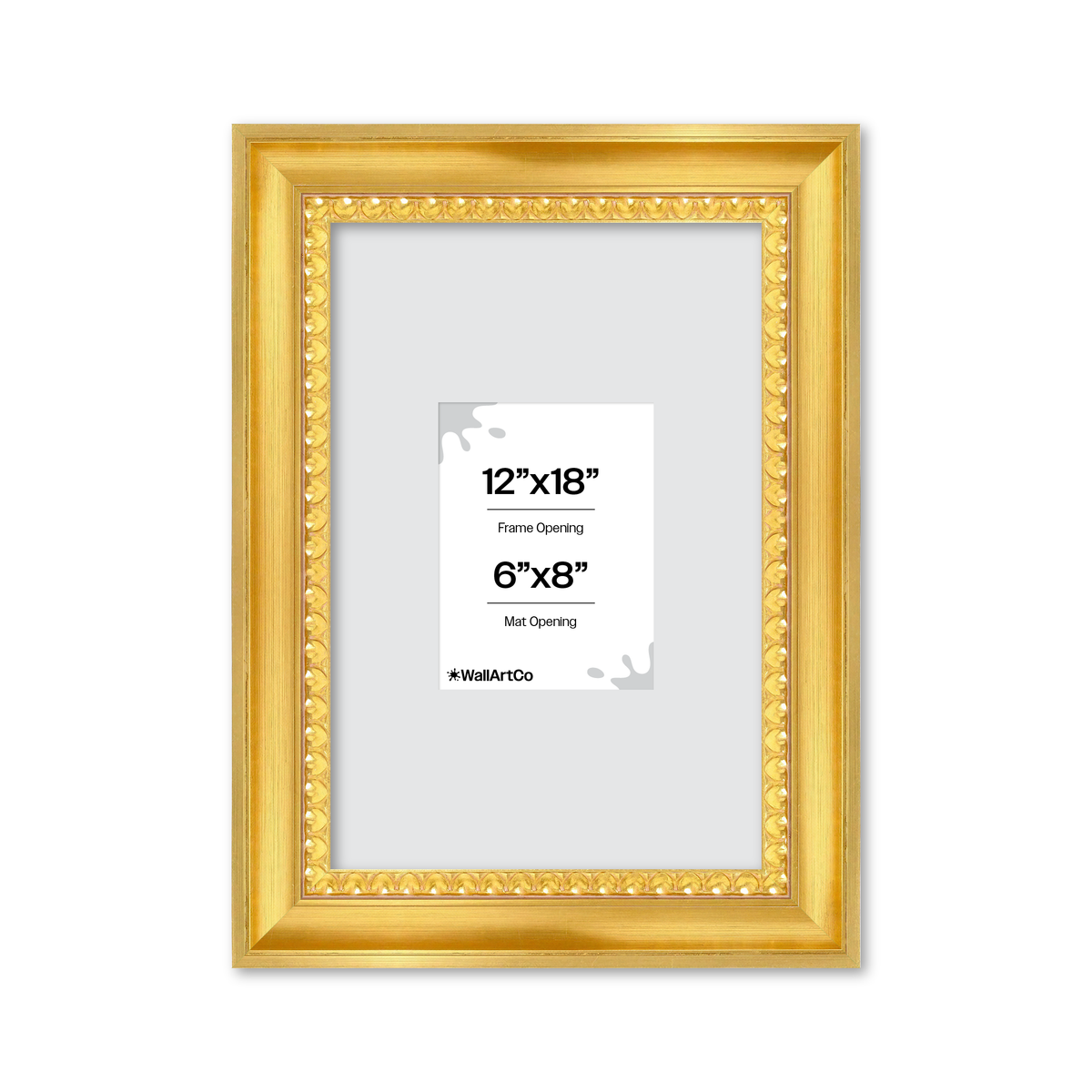The Spotlight Stealer Gold Picture Frame