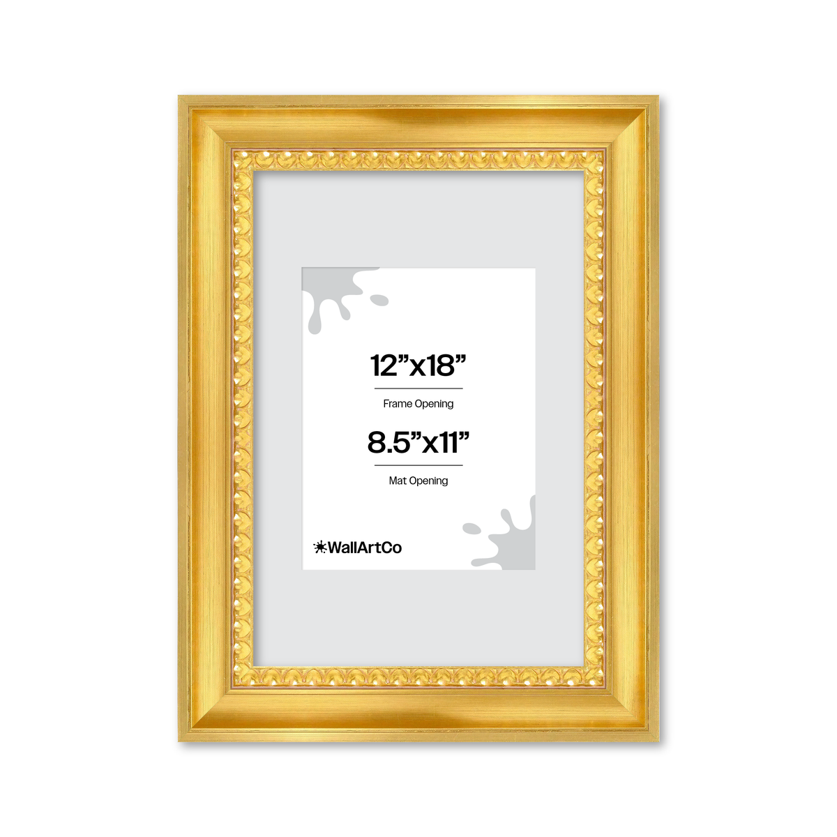 The Spotlight Stealer Gold Picture Frame