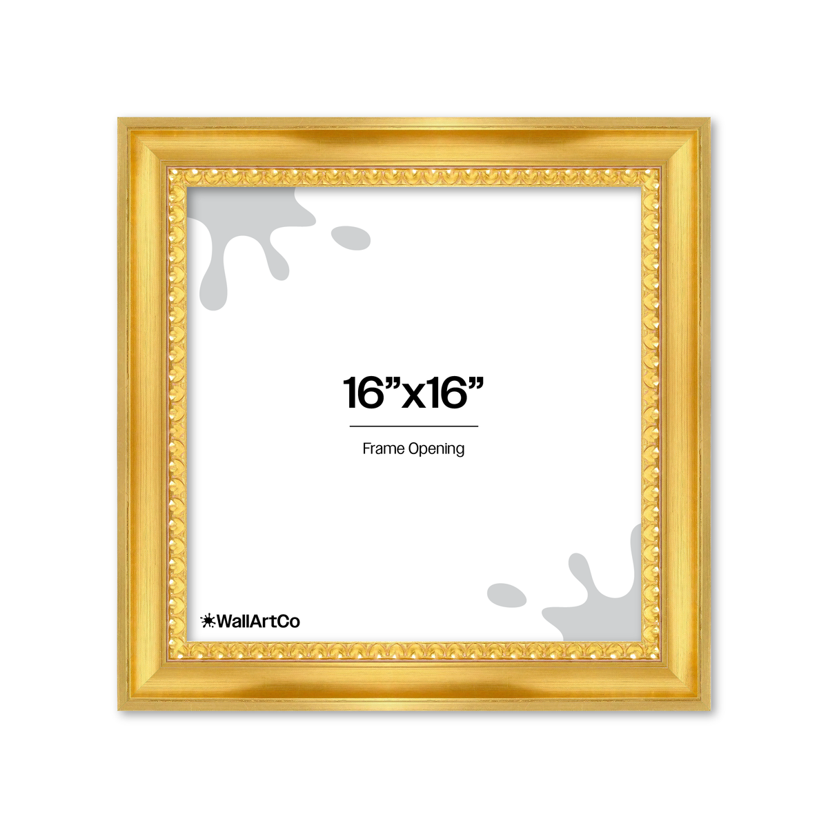 The Spotlight Stealer Gold Picture Frame