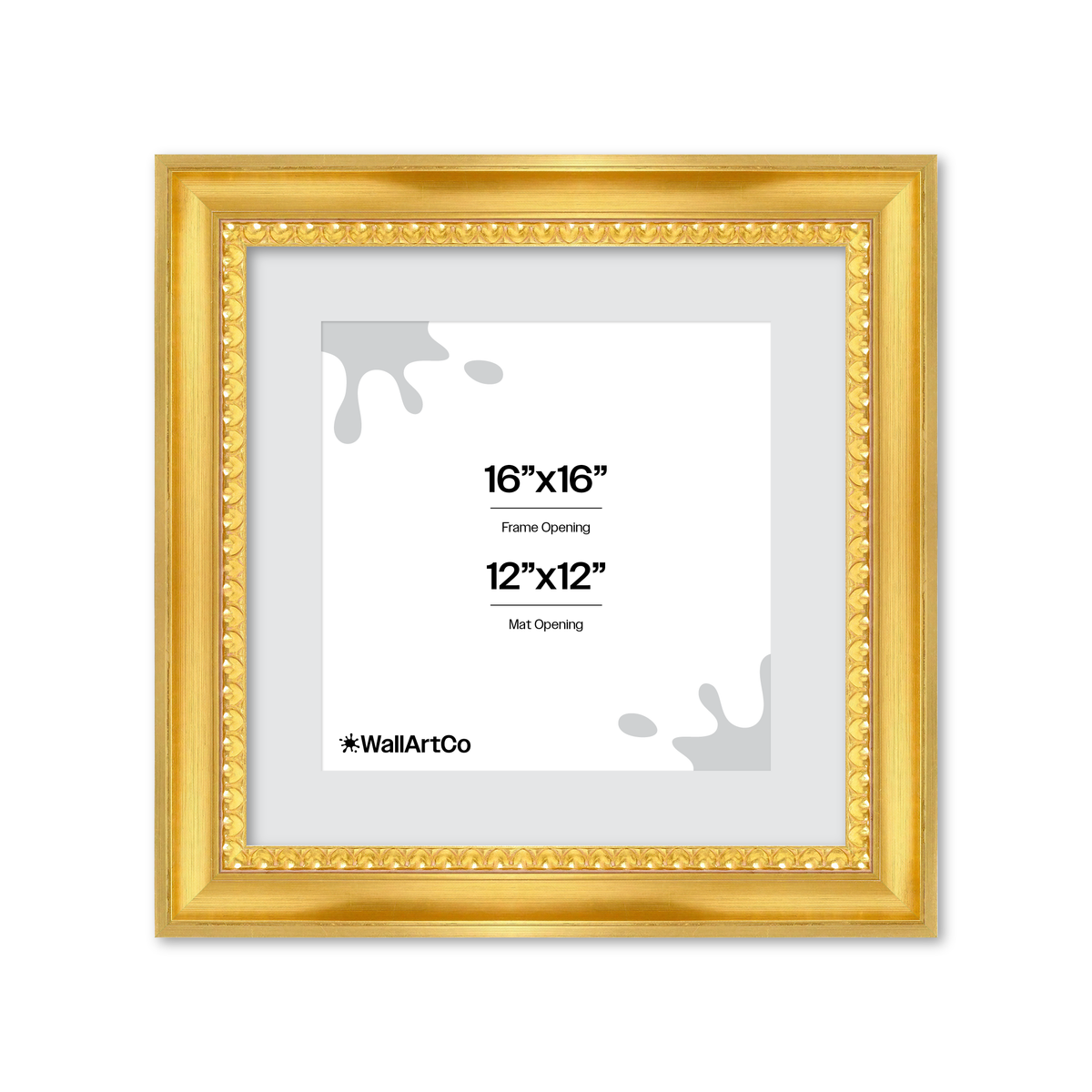 The Spotlight Stealer Gold Picture Frame
