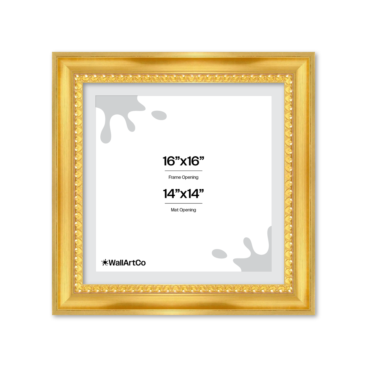 The Spotlight Stealer Gold Picture Frame