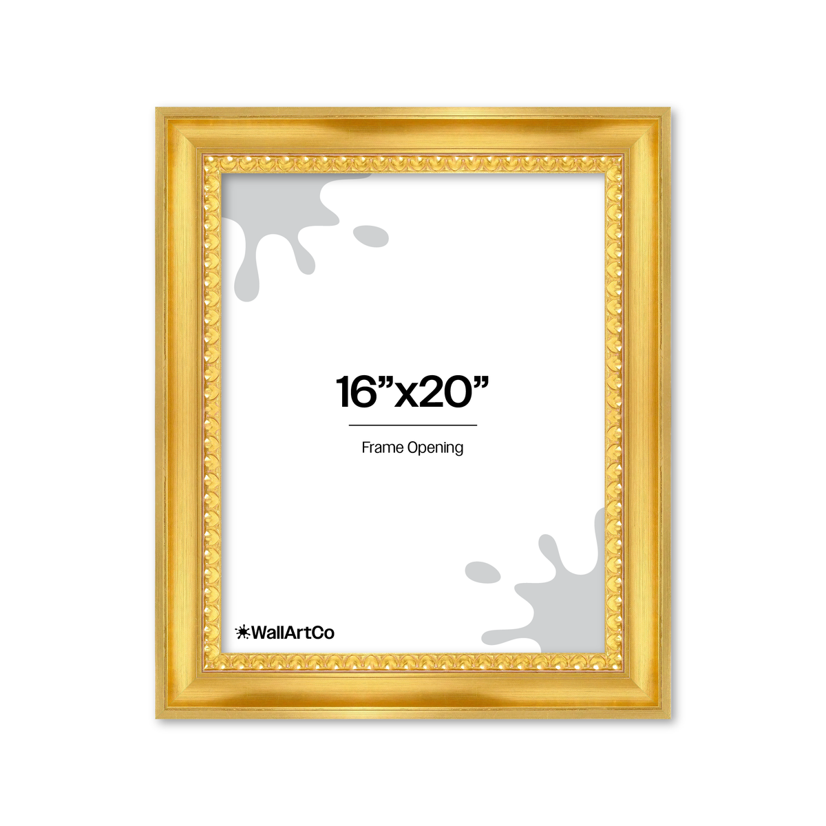 The Spotlight Stealer Gold Picture Frame