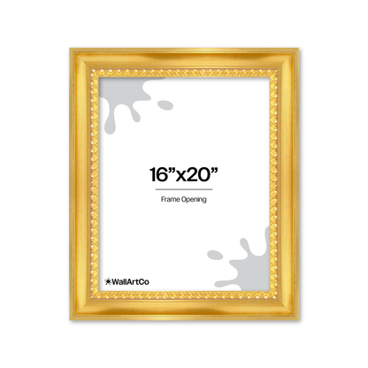 The Spotlight Stealer Gold Picture Frame