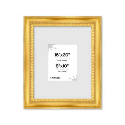 The Spotlight Stealer Gold Picture Frame