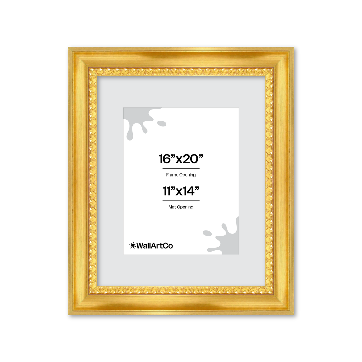 The Spotlight Stealer Gold Picture Frame