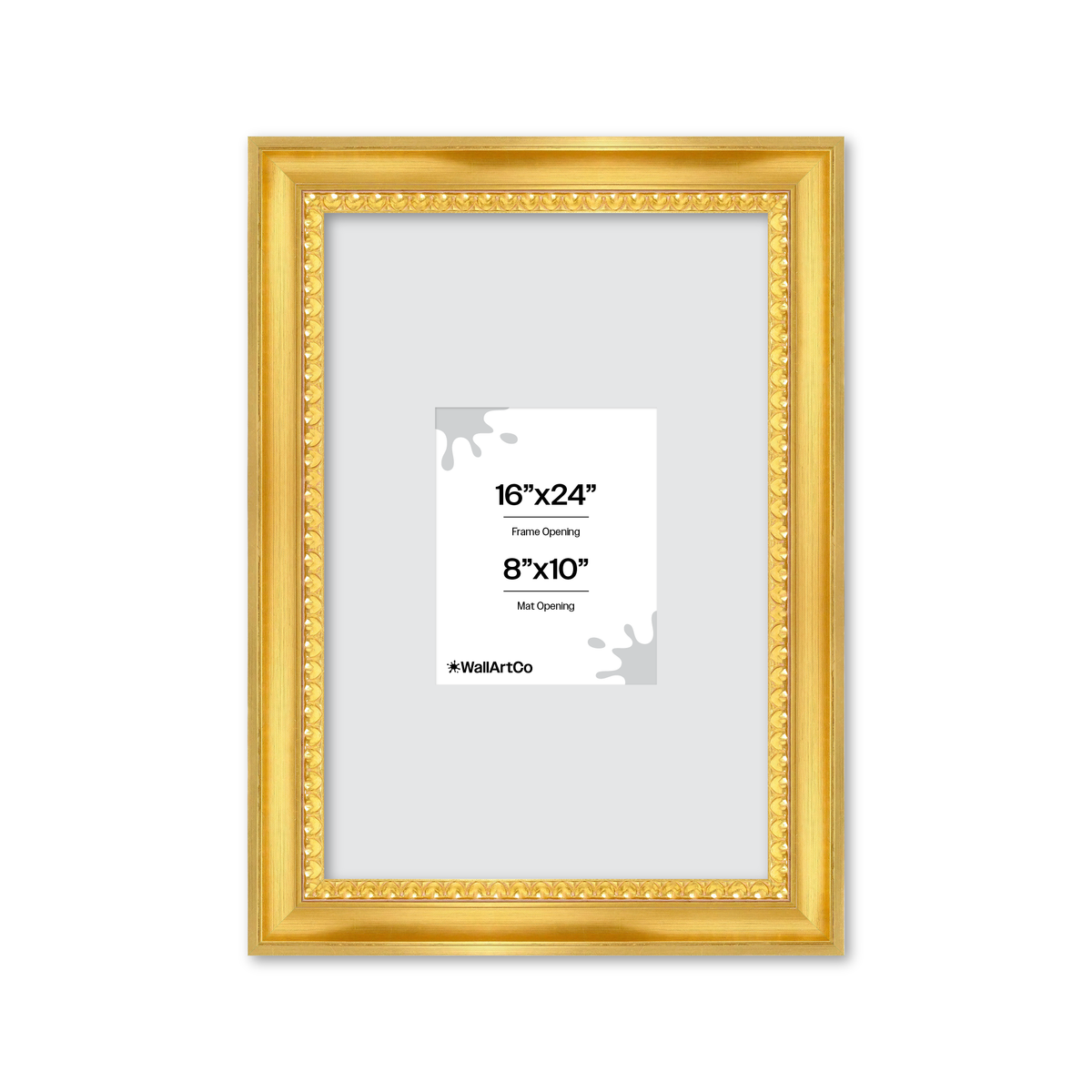 The Spotlight Stealer Gold Picture Frame