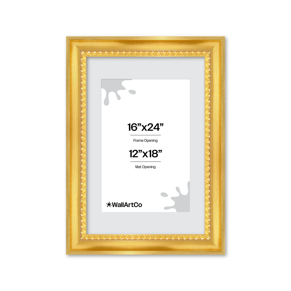 The Spotlight Stealer Gold Picture Frame