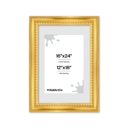 The Spotlight Stealer Gold Picture Frame