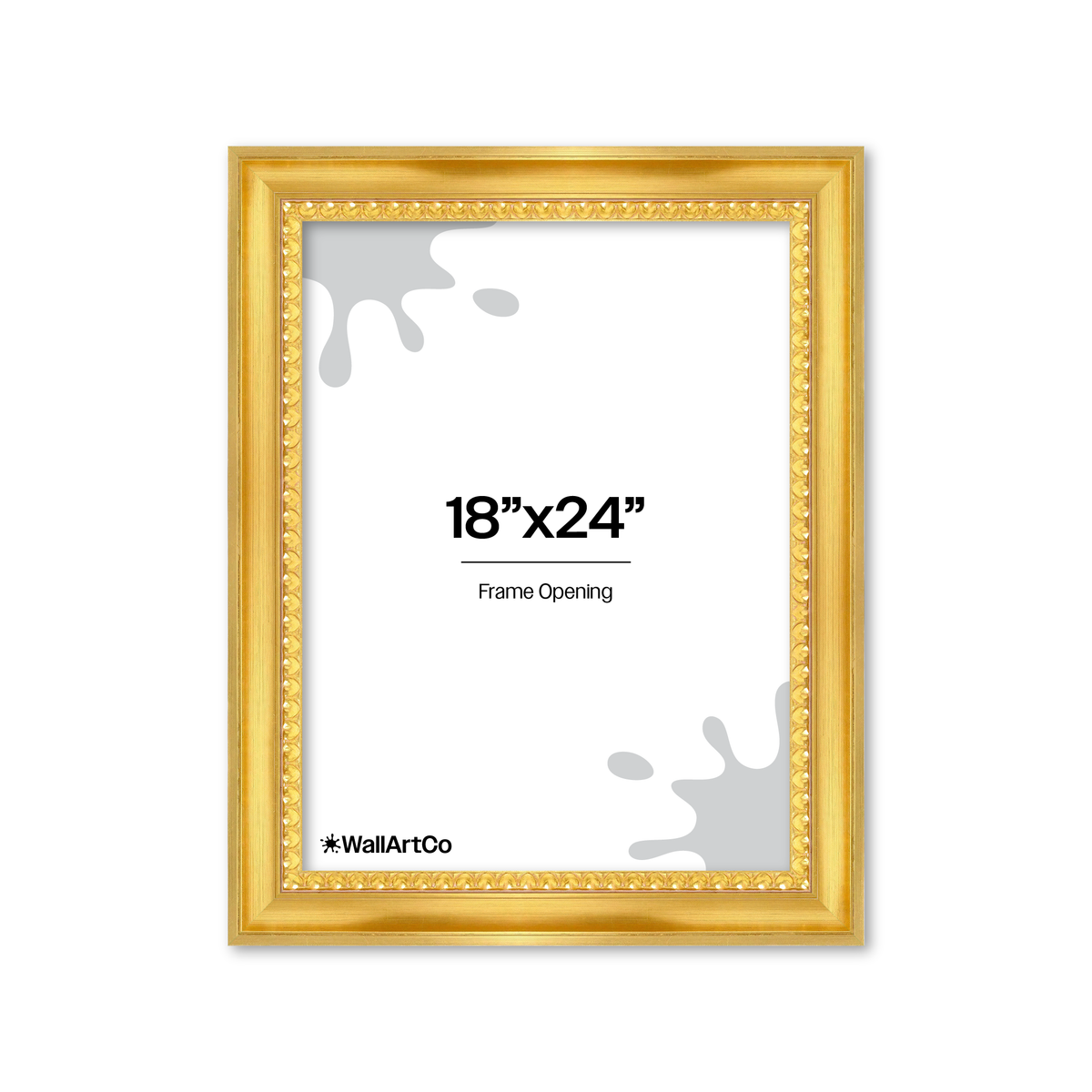The Spotlight Stealer Gold Picture Frame