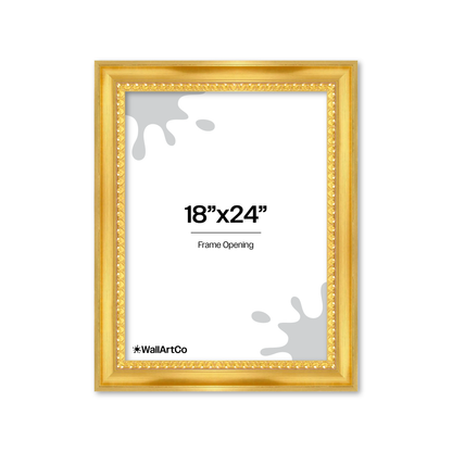 The Spotlight Stealer Gold Picture Frame