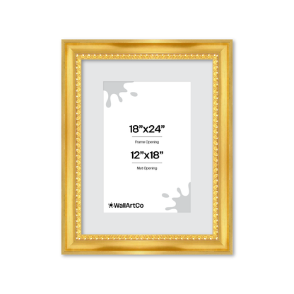 The Spotlight Stealer Gold Picture Frame