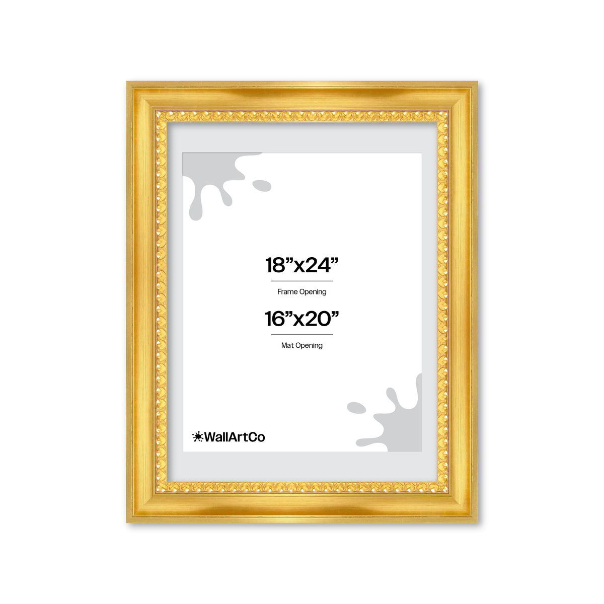 The Spotlight Stealer Gold Picture Frame