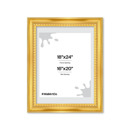 The Spotlight Stealer Gold Picture Frame