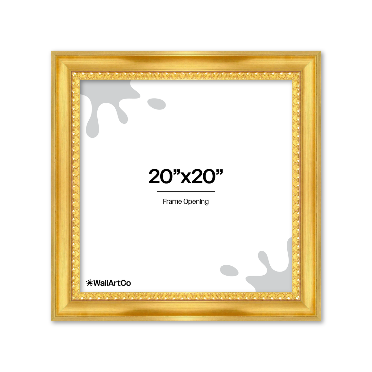 The Spotlight Stealer Gold Picture Frame