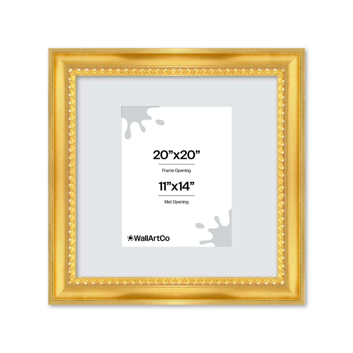 The Spotlight Stealer Gold Picture Frame