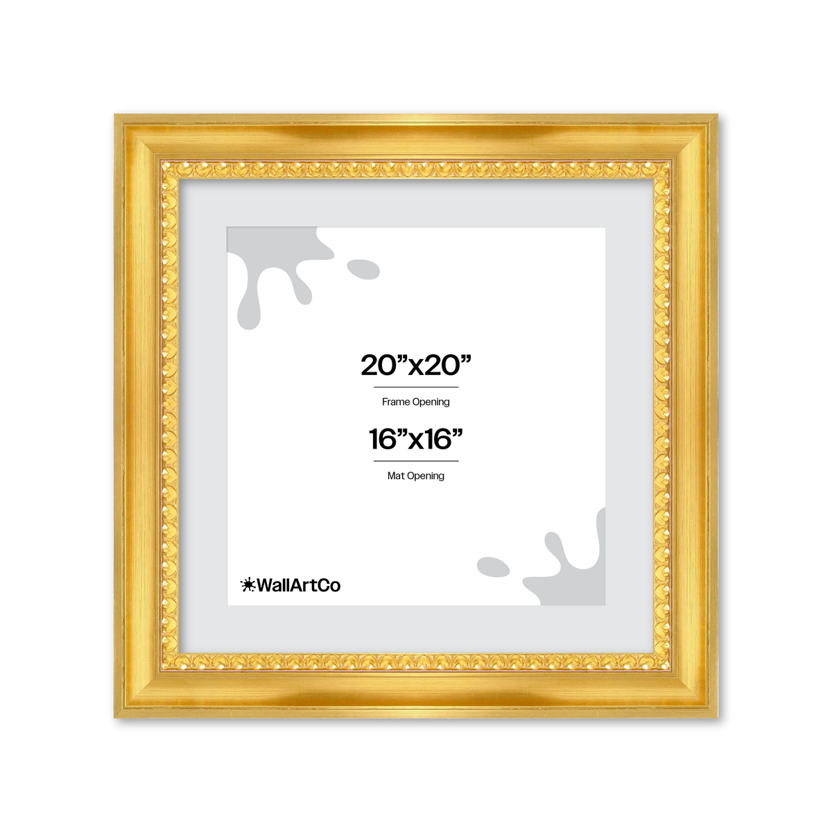 The Spotlight Stealer Gold Picture Frame