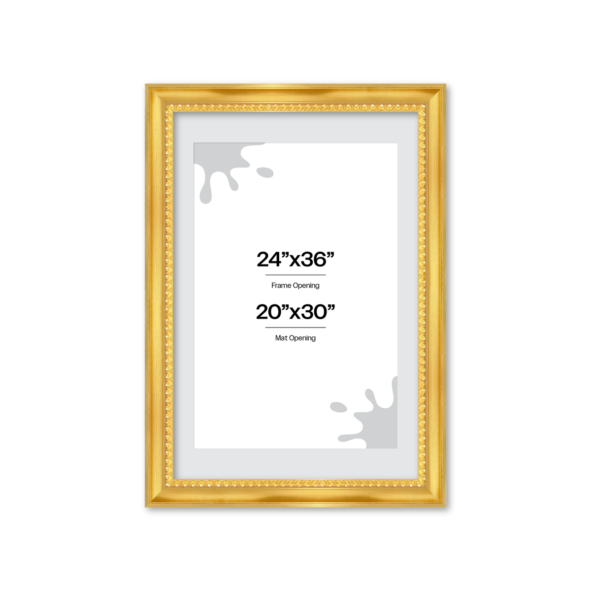 The Spotlight Stealer Gold Picture Frame