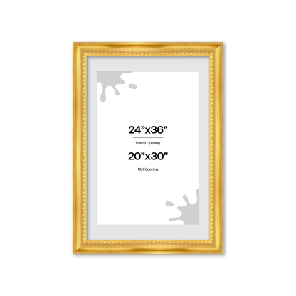The Spotlight Stealer Gold Picture Frame
