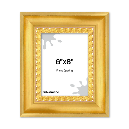 The Spotlight Stealer Gold Picture Frame