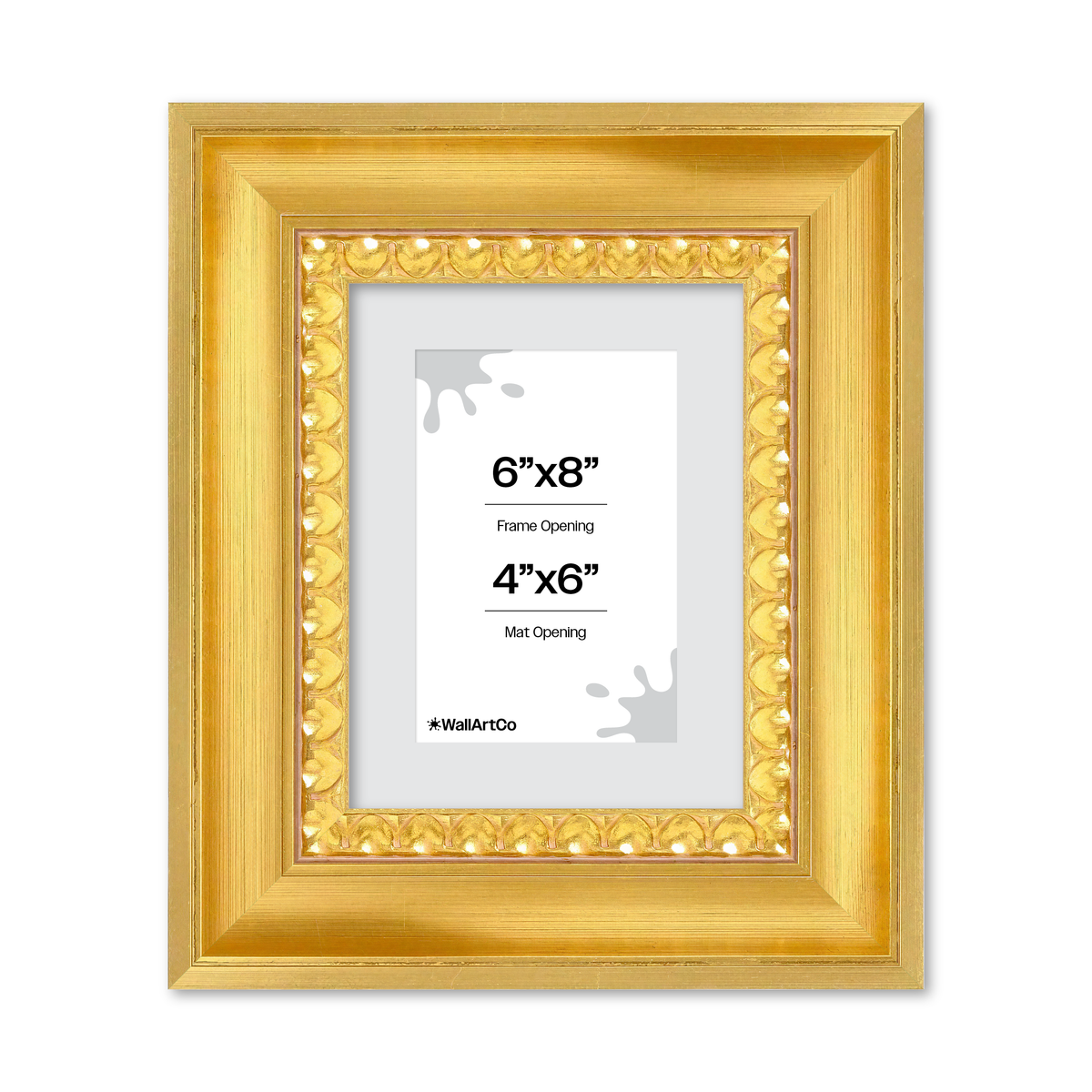 The Spotlight Stealer Gold Picture Frame
