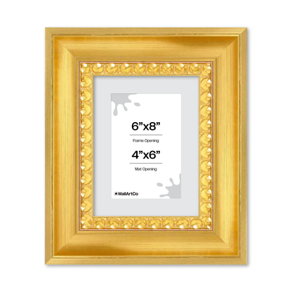 The Spotlight Stealer Gold Picture Frame