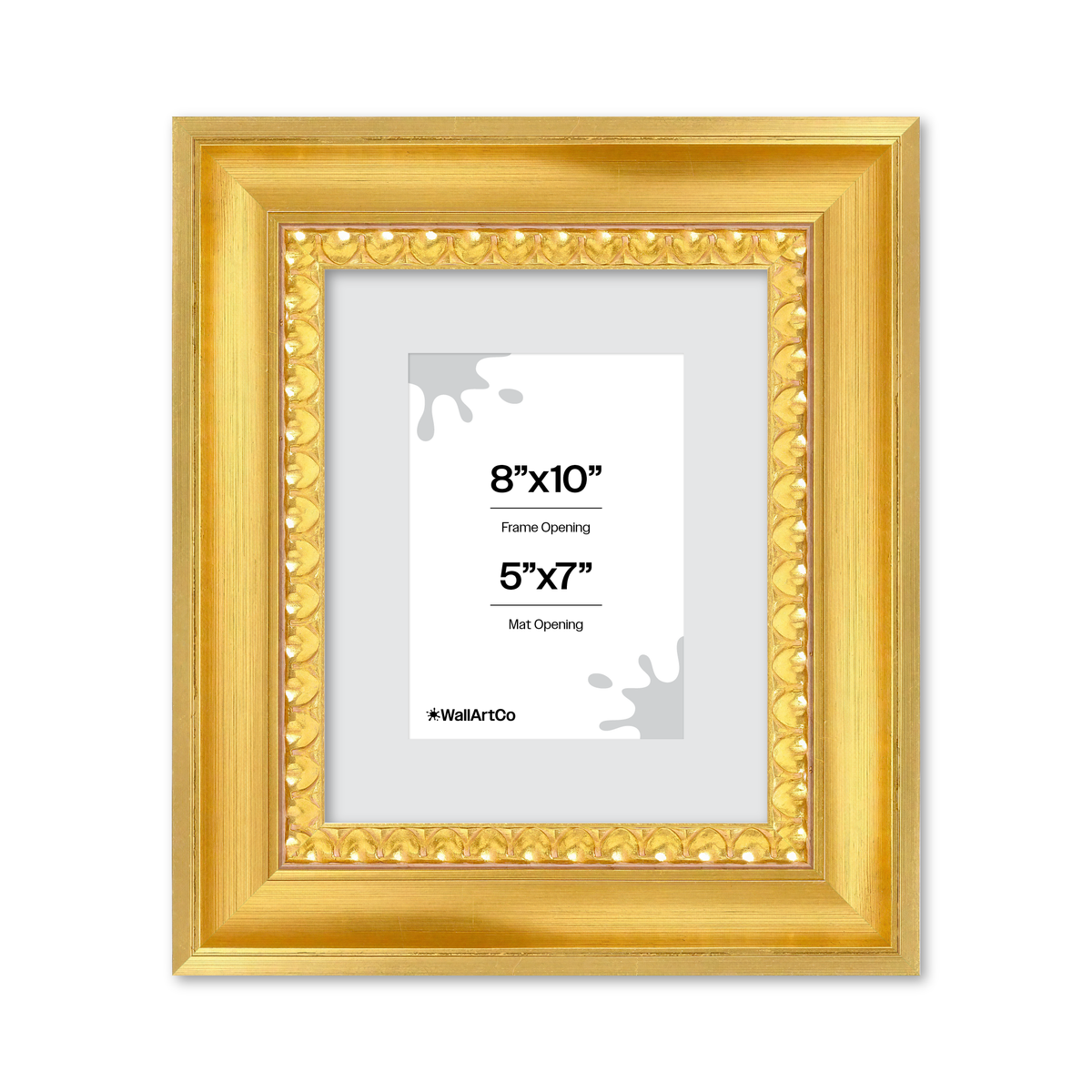 The Spotlight Stealer Gold Picture Frame