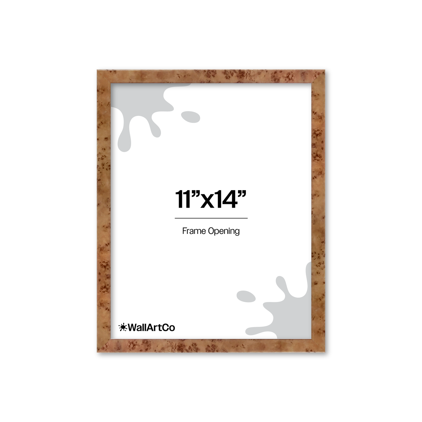 Front of picture frame