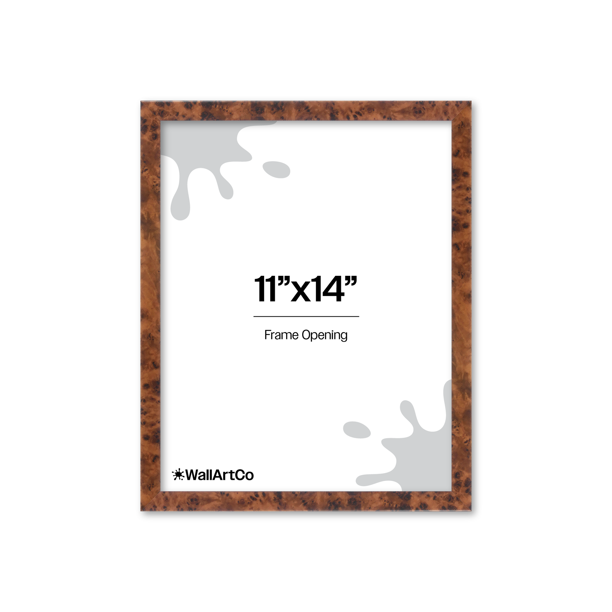 Front of picture frame