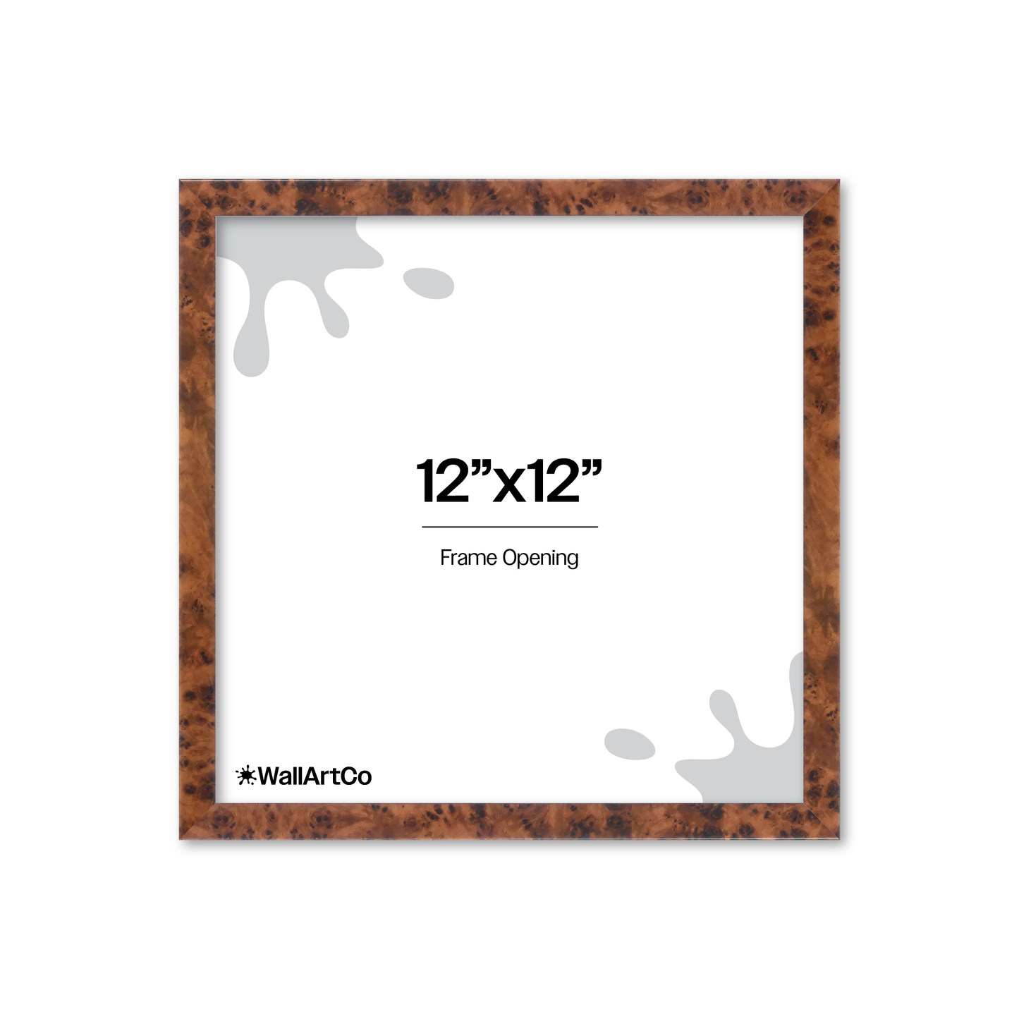 Front of picture frame