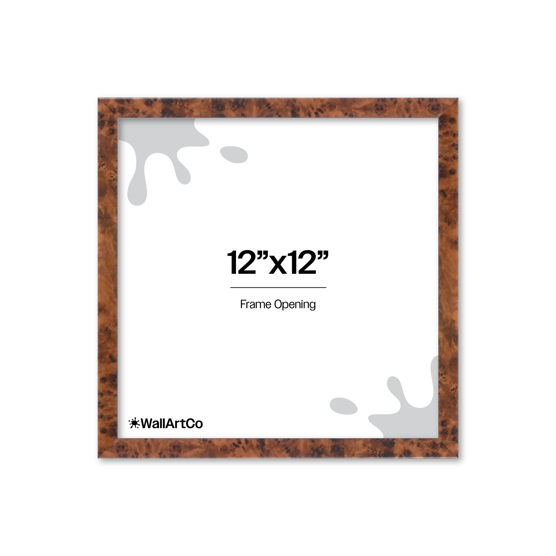 Front of picture frame