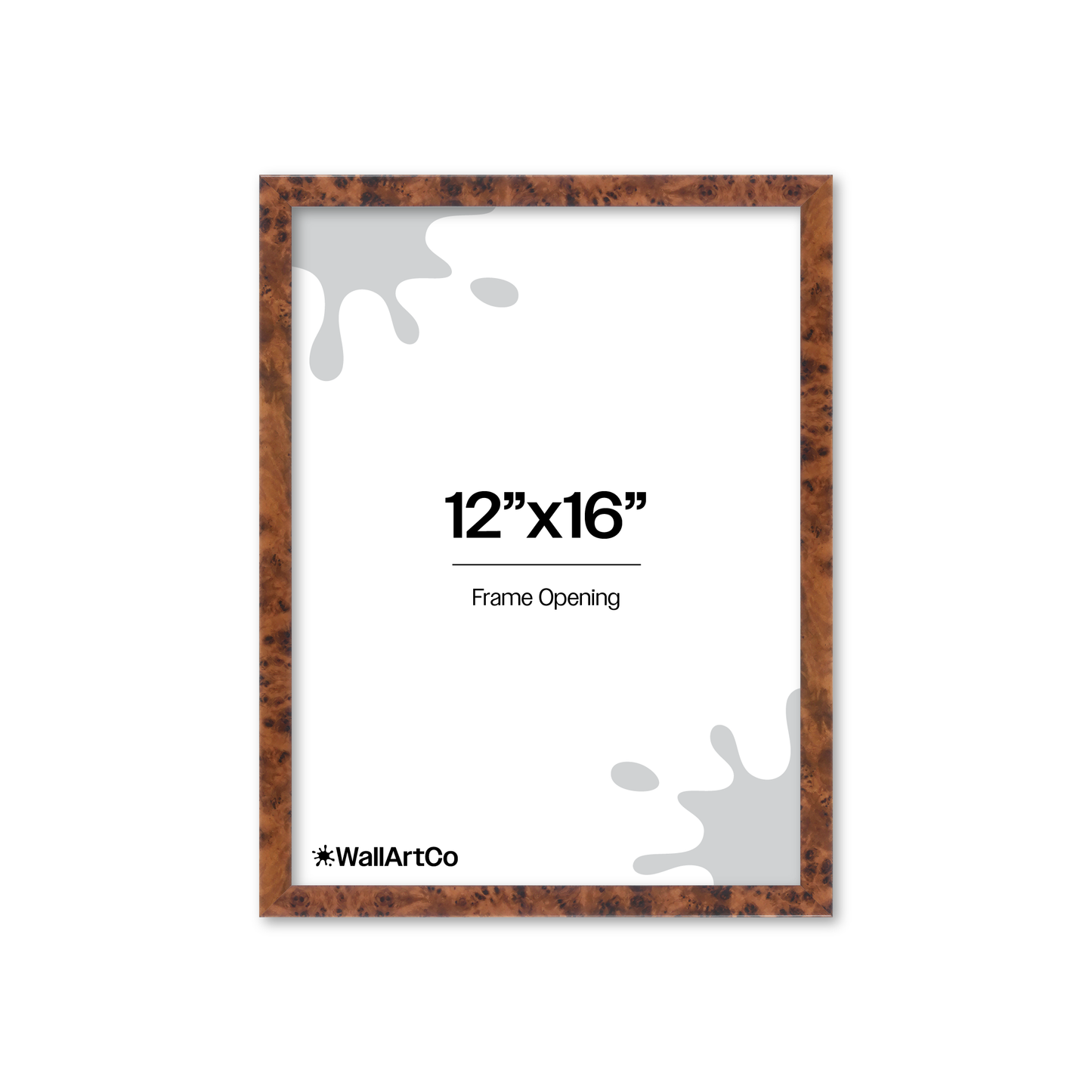 Front of picture frame