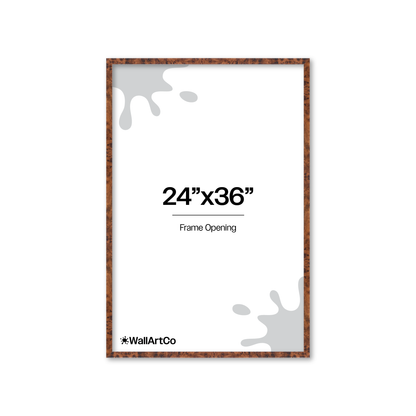 Front of picture frame