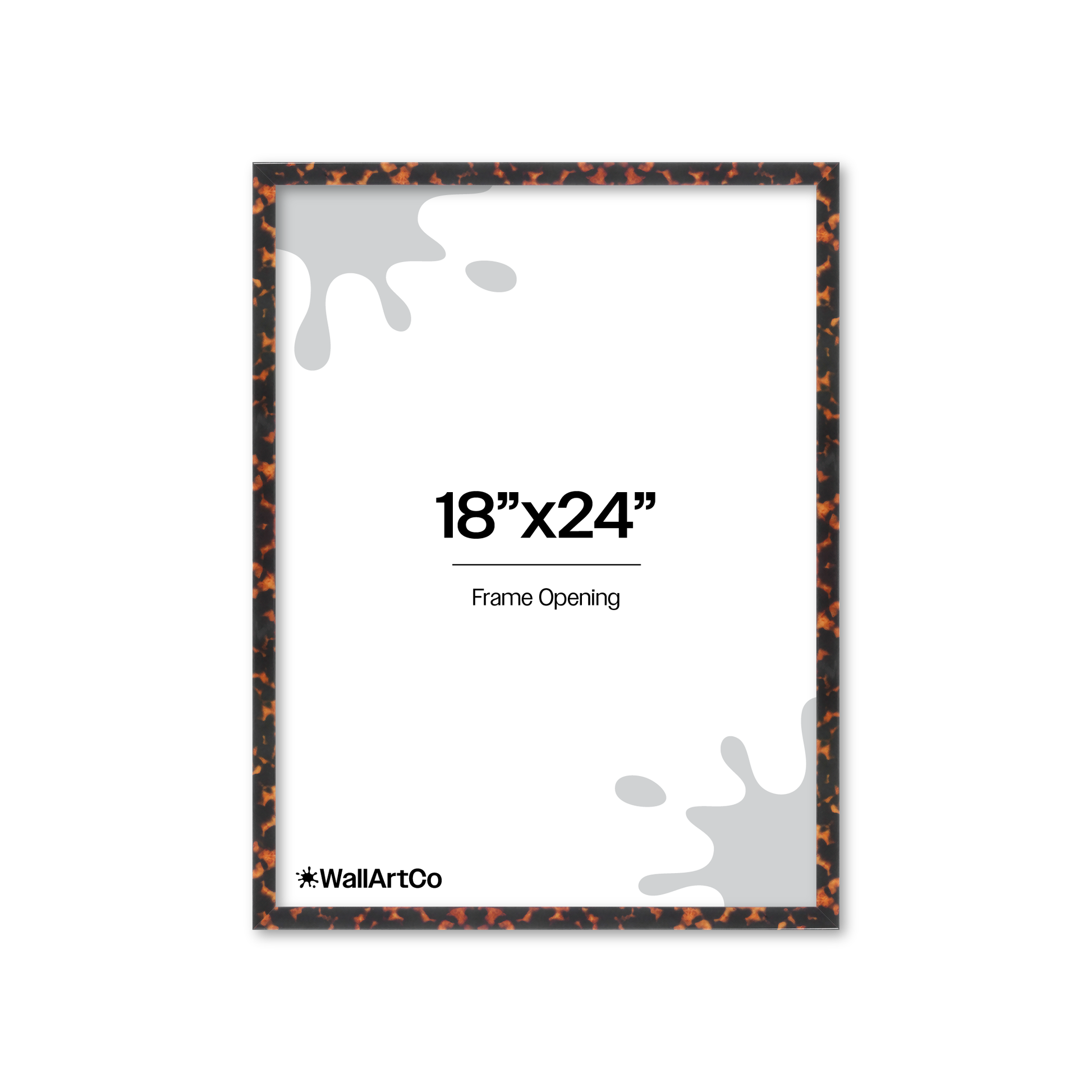 Front of picture frame