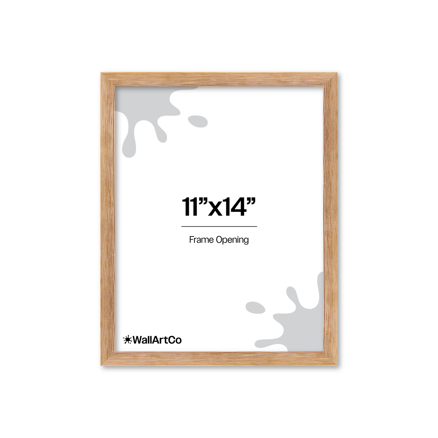 Front of picture frame