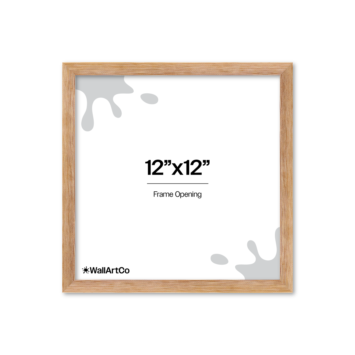Front of picture frame