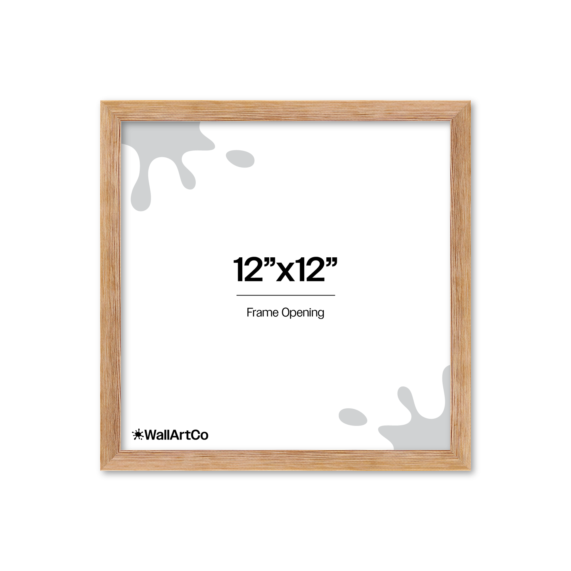 Front of picture frame