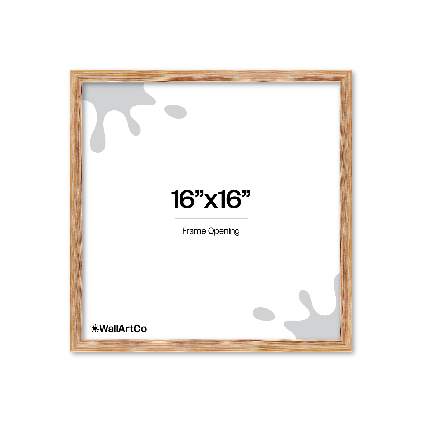 Front of picture frame