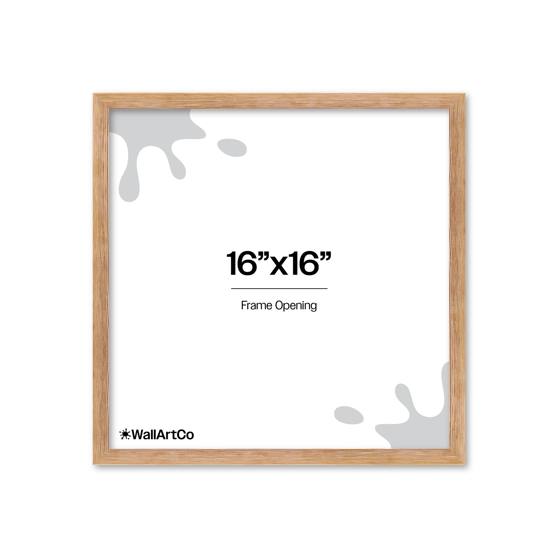 Front of picture frame