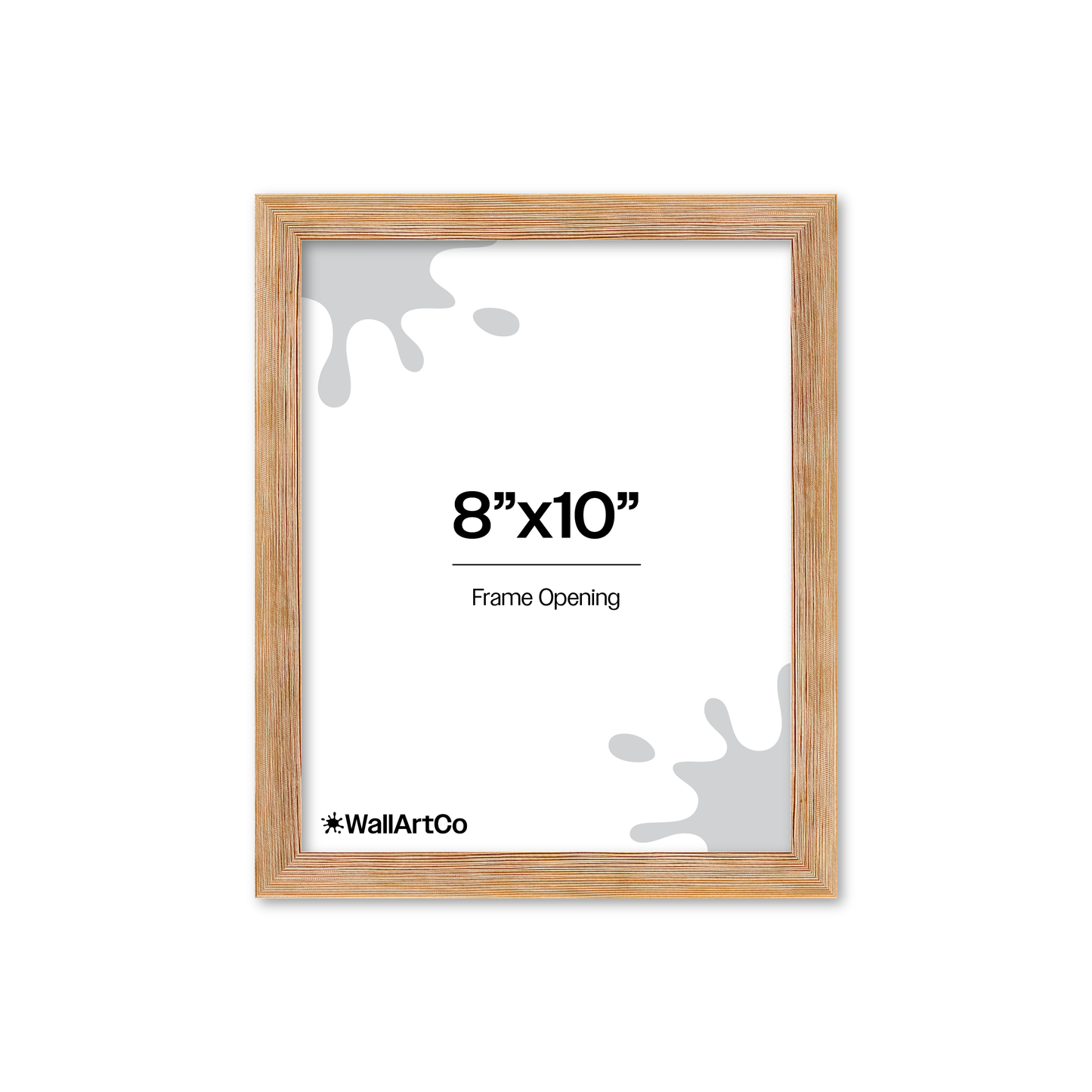 Front of picture frame