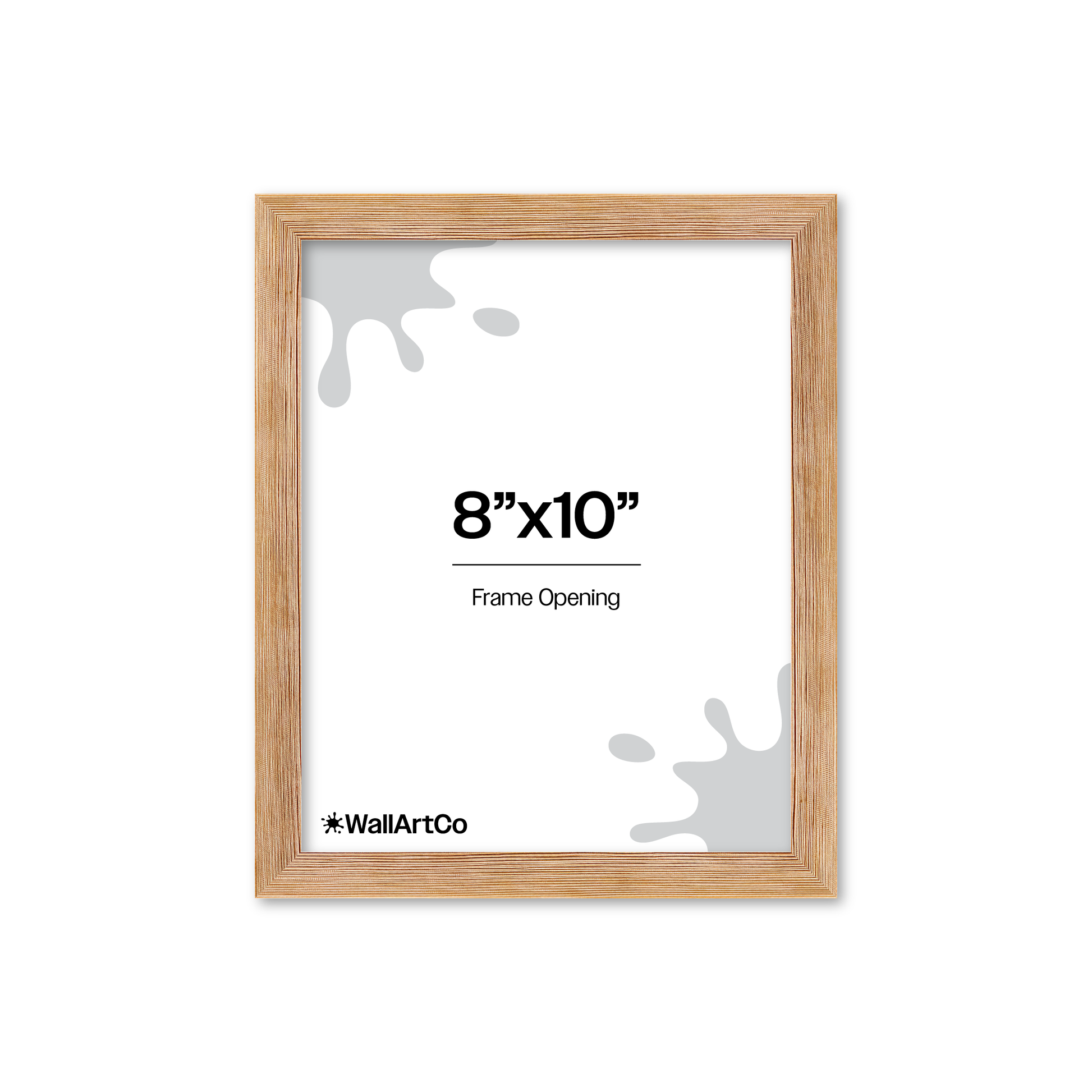 Front of picture frame
