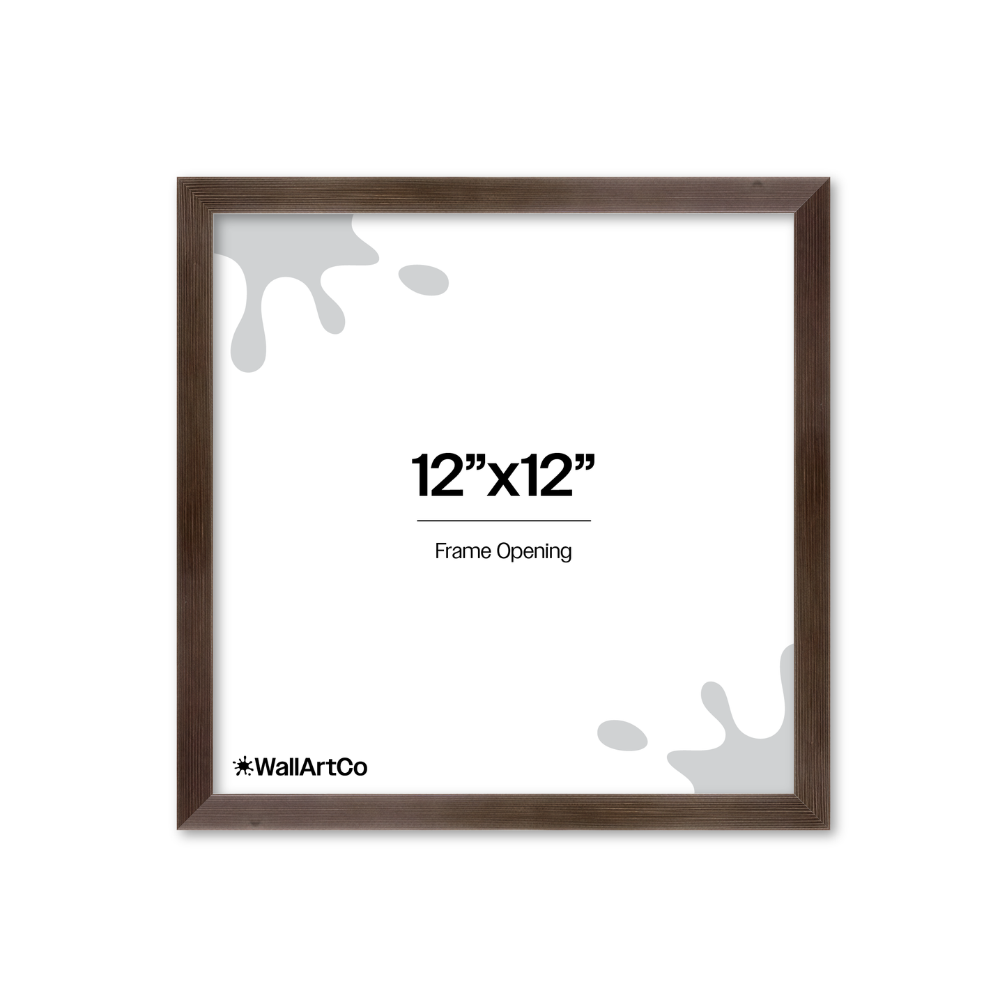 Front of picture frame
